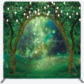 Lofaris Bokeh Light Spring Wonderland Square Tension Backdrop